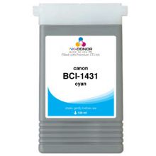 Картридж INK-DONOR  BCI-1431 Cyan Pigment 130 мл для Canon imagePROGRAF W6200/W6400
