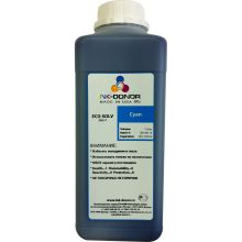 Экосольвентные (Eco-Solvent) чернила INK-DONOR  EcoSOL MAX, голубые (Cyan), 1000 мл