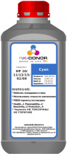 Чернила INK-DONOR  10/11/12/13/82/88 Cyan для HP DesignJet Series, 1000 мл