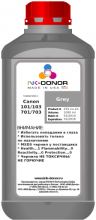   INK-DONOR   Canon PFI-101/103/301/701/702,  (Gray), 1000 