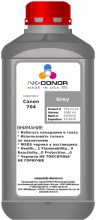   INK-DONOR   Canon PFI-304/704,  (Gray), 1000 