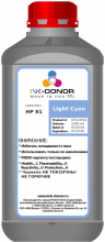 Водорастворимые чернила INK-DONOR  81 Light Cyan (C4934A) для HP DesignJet 5000/5500, 1000 мл