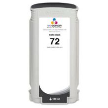  INK-DONOR  72 Matte Black Pigment 130   HP DesignJet T1100/T1200/T2300