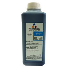 Экосольвентные (Eco-Solvent) чернила INK-DONOR  EcoSOL MAX, светло-голубые (Light Cyan), 1000 мл