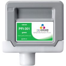 Картридж INK-DONOR  PFI-301 Green Pigment 330 мл для Canon imagePROGRAF 8000/8000S/9000/9000S