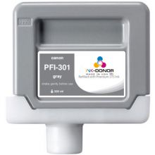 Картридж INK-DONOR  PFI-301 Gray Pigment 330 мл для Canon imagePROGRAF 8000/8000S/9000/9000S