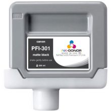 Картридж INK-DONOR  PFI-301 Matte Black Pigment 330 мл для Canon imagePROGRAF 8000/8000S/9000/9000S