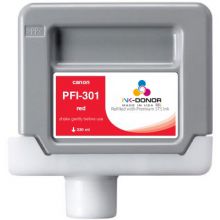 Картридж INK-DONOR  PFI-301 Red Pigment 330 мл для Canon imagePROGRAF 8000/8000S/9000/9000S