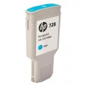 Картридж HP 728 Голубой (Cyan), 300 мл (F9K17A)