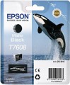 Картридж с черными чернилами для печати на матовых носителях Epson T7608