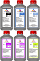 Комплект чернил INK-DONOR 72 для HP DesignJet T1100/ T1100ps/ T1120/ T1120ps/ T1200/ T1300/ T2300/ T610/ T620/ T770/ T790, 6x1000 мл