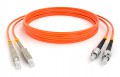 Шнур оптический duplex SC-ST 50/125 MM LSZH 1,5м (2шт)
