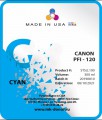 Картридж Canon PFI-320C (cyan), 300 мл